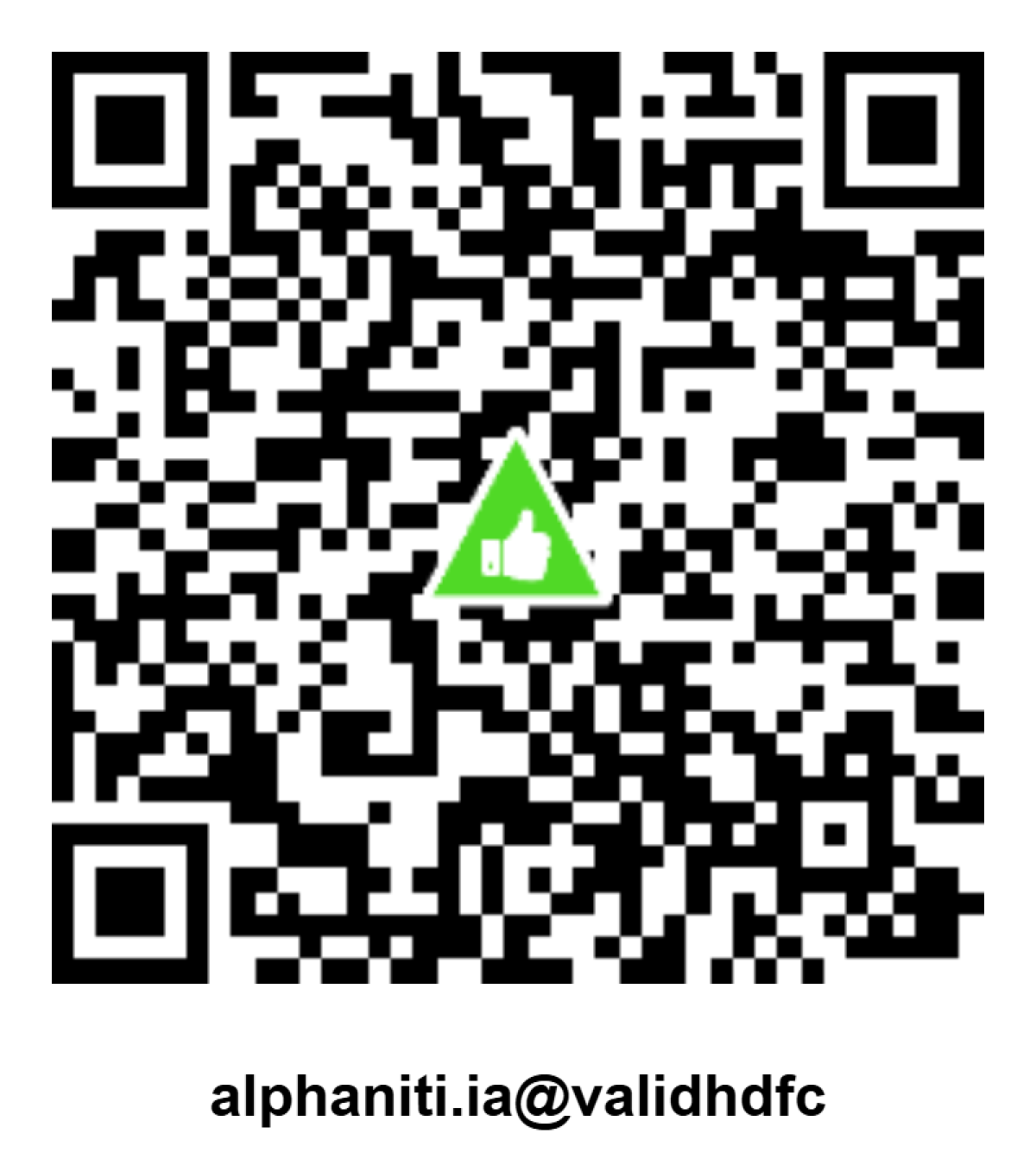 Alphaniti QR code